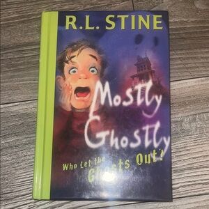 Mostly Ghostly Book - Green and Purple